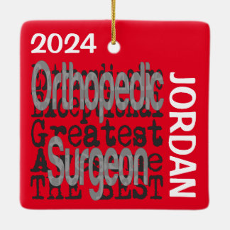 Orthopädie Chirurgen Extraordinaire CUSTOM Keramikornament