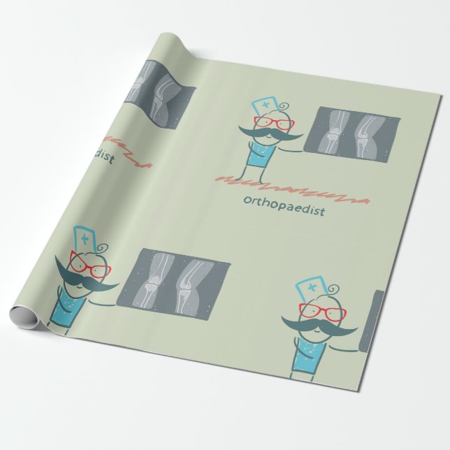 Orthopädie Geschenkpapier (Ungerollt)
