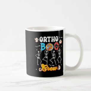 Orthopädie Halloween Boo Crew Skeleton Danci Kaffeetasse