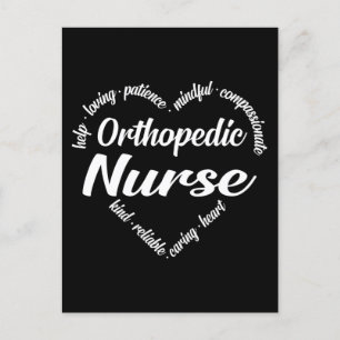 Orthopädie Herzmuskelwolke Feiertagspostkarte