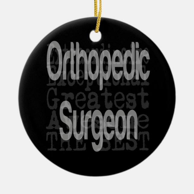 Orthopädie Keramikornament (Vorne)
