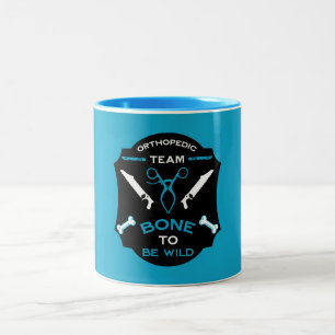 Orthopädie-Krankenhausteam Zweifarbige Tasse