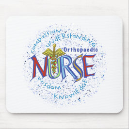 Orthopädie Nurse Motto mousepad