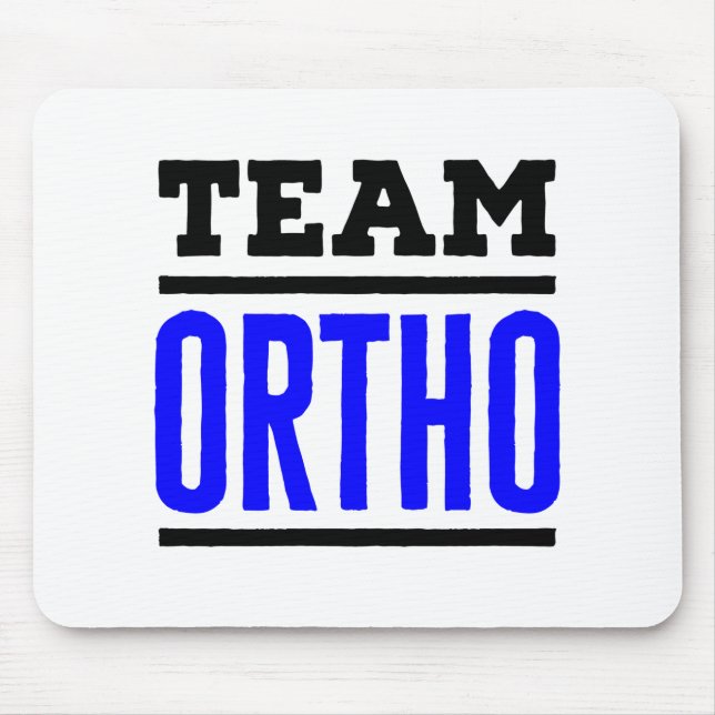 Orthopädie-Orthopädie-Orthopädie-Krankenpfleger Mousepad (Vorne)