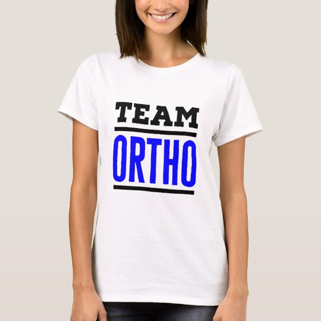 Orthopädie-Orthopädie-Orthopädie-Krankenpfleger T-Shirt (Vorderseite)