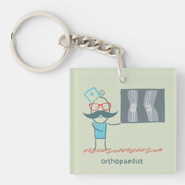 Orthopädie Schlüsselanhänger (Vorderseite)