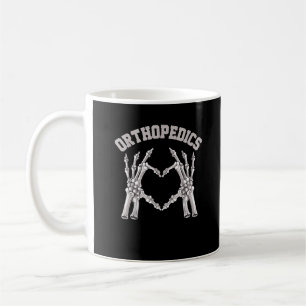 Orthopädie Skeleton Hand Herz Ortho Nurse Rn Cre Kaffeetasse