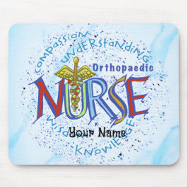 Orthopädische Krankenpfleger Motto für das Kinderm Mousepad