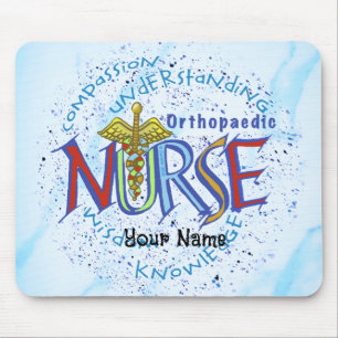 Orthopädische Krankenpfleger Motto für das Kinderm Mousepad
