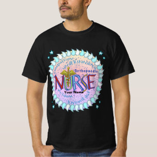 Orthopädische Krankenschwester Motto T - Shirt