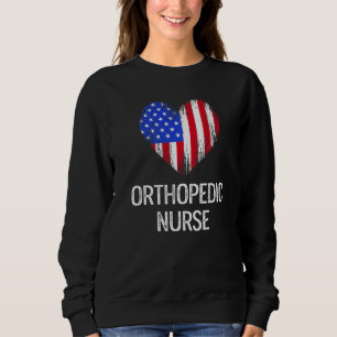 Orthopädische Krankenschwester Ortho Pflege Rn 23 Sweatshirt