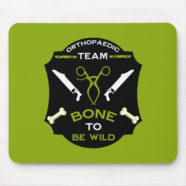 Orthopädische Operation Mousepad (Vorne)