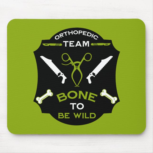 Orthopädische Operation Mousepad (Vorne)