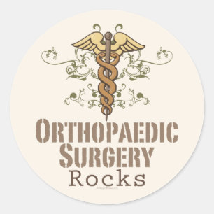 Orthopädische Operation Rocks Stickers