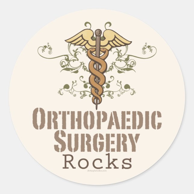 Orthopädische Operation Rocks Stickers (Vorderseite)