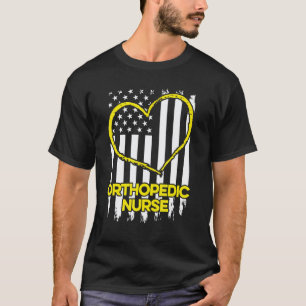 Orthopädische Pflegekraft Orthopädie Pflege RN 7 T-Shirt