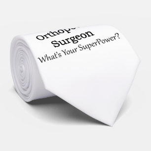 Orthopädischer Chirurg Krawatte