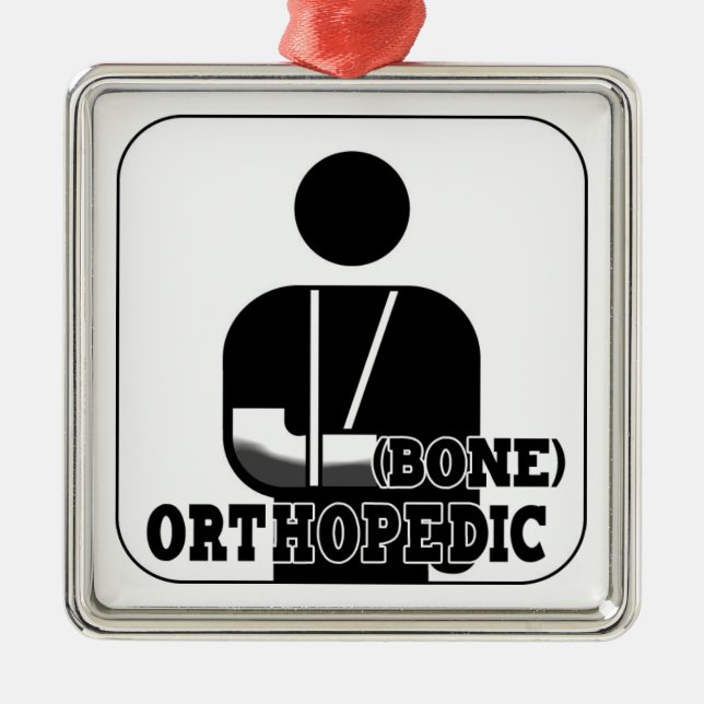 ORTHOPÄDISCHER DOKTOR CHRISTMAS ORNAMENT BONE (Vorne)