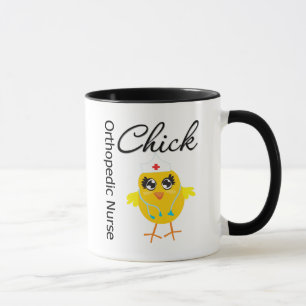 Orthopädisches Krankenschwester-Küken v1 Tasse