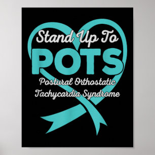 Orthostatische Tachykardie-Syndrom Stand Poster