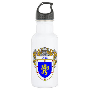 Ortiz Wappen/Familienwappen Trinkflasche