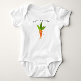 Örtlich angelegter Bauernhof Frisch Baby Strampler