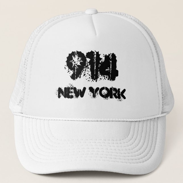 Ortsnetzkennzahl New York 914 Truckerkappe (Vorderseite)
