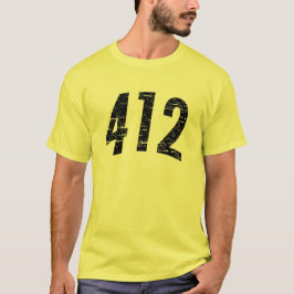 (Ortsnetzkennzahl-) T - Shirt 412