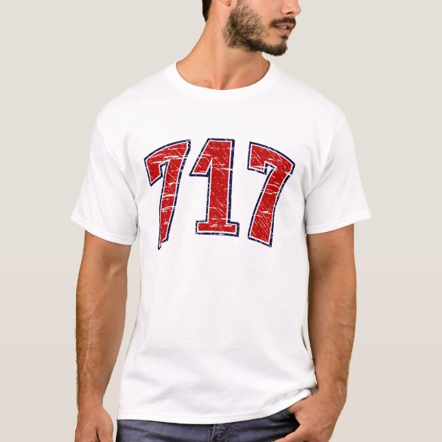 (Ortsnetzkennzahl-) T - Shirt 717 (Vorderseite)