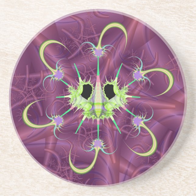 Orungo Bug & Anti-Virus-Untersetzer Sandstein Untersetzer (Vorne)