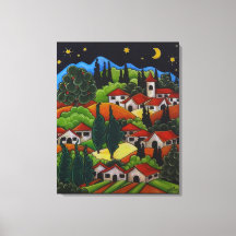 Orvieto Italie Peinture - Toile Impression