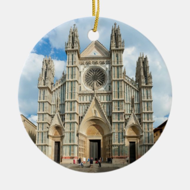 Orvieto, Italien Keramik Ornament (Vorne)