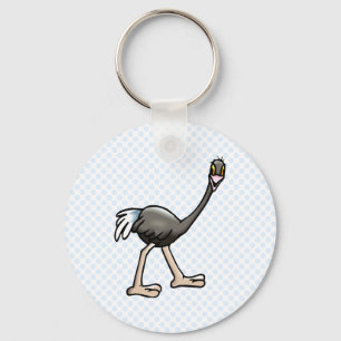 Orville Ostrich Schlüsselanhänger
