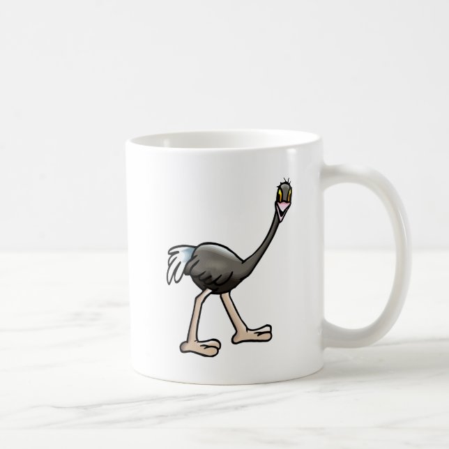Orville Strauß Kaffeetasse (Rechts)