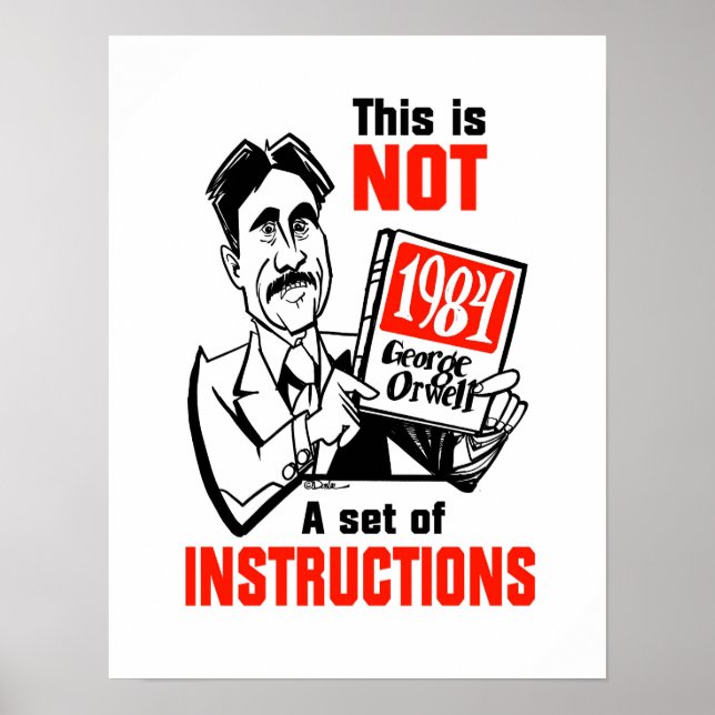 Orwellian Plakat (Vorne)