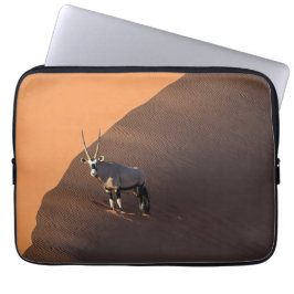 Oryx am Rand, Namibia Laptopschutzhülle