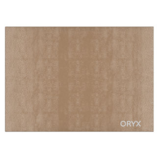 oryx-braune Farbe Schneidebrett