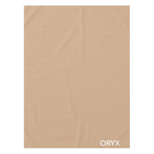 oryx-braune Farbe Tischdecke