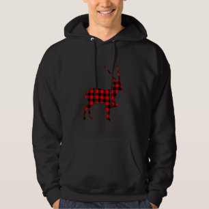 Oryx Red Buffalo Kariert Antelope Matching Family Hoodie
