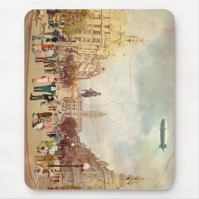 Os Aliados, Porto.1935 Mousepad (Vorne)