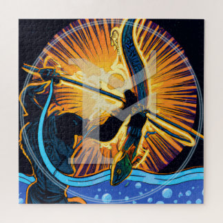 Os Rune Art Puzzle | angelsächsische ᚩ