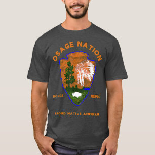 Osage Nation Native Amerikanische Ureinwohner Prid T-Shirt