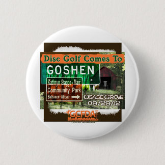 Osage-Waldung Goshen Disc-Golf-großartige Öffnung Button