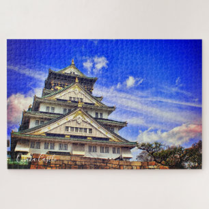 Osaka Castle (Blauer Himmel) [Jigsaw-Puzzle]