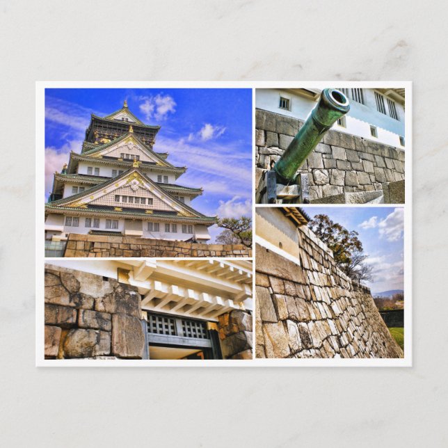Osaka Castle (Various scenes ver.) [Postcard] Postkarte (Vorderseite)