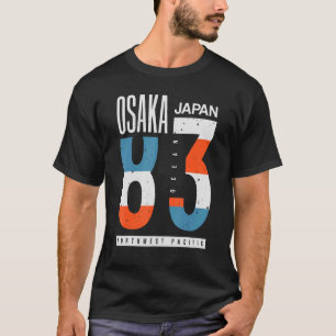 Osaka Japan 83 Ozean Nordwestpazifik T-Shirt