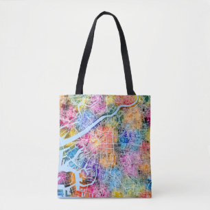 Osaka Japan City Map Tasche