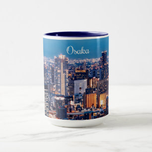 Osaka Japan City Tasse