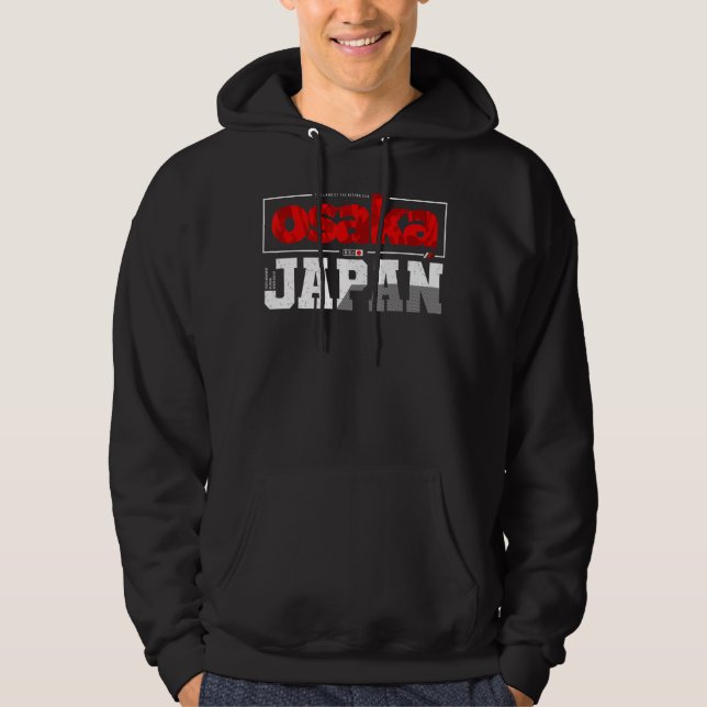 Osaka Japan Hoodie (Vorderseite)
