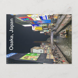 Osaka, Japan, Postkarte